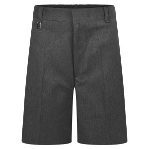 Grey Standard Fit Boys Shorts