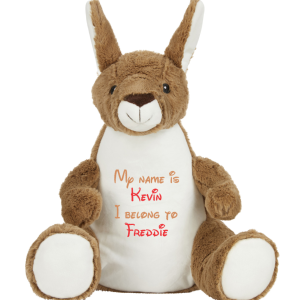 Large Personalised Kangaroo Teddy